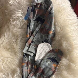 Dinosaur Print Kids Pajamas